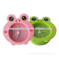 Cute frog design silicone mini clock for kids alarm clock
